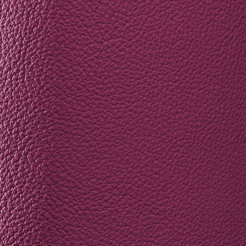 Magenta leather swatch BL-101 – cowhide leather for Basilicca custom leather pool tables