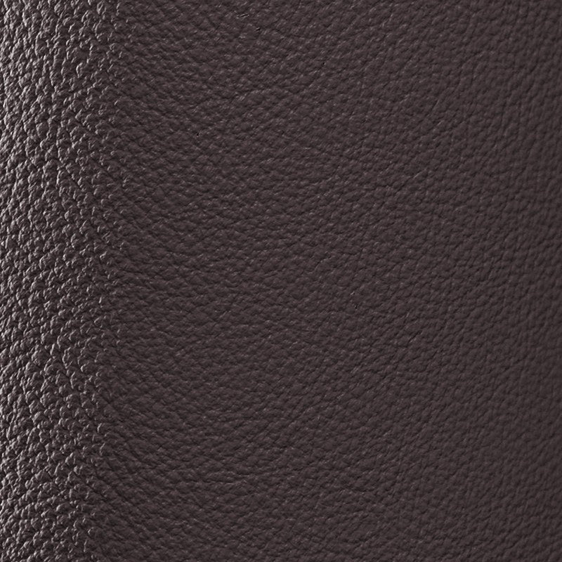 Espresso leather swatch BL-102 – cowhide leather for Basilicca custom leather pool tables