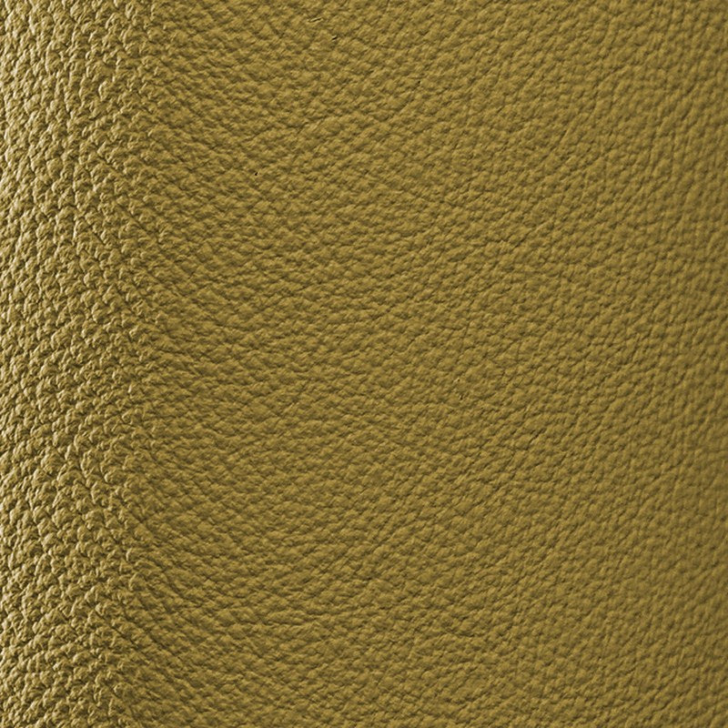Mustard leather swatch BL-103 – cowhide leather for Basilicca custom leather pool tables