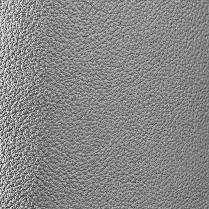 Light Grey leather swatch BL-105 – cowhide leather for Basilicca custom leather pool tables