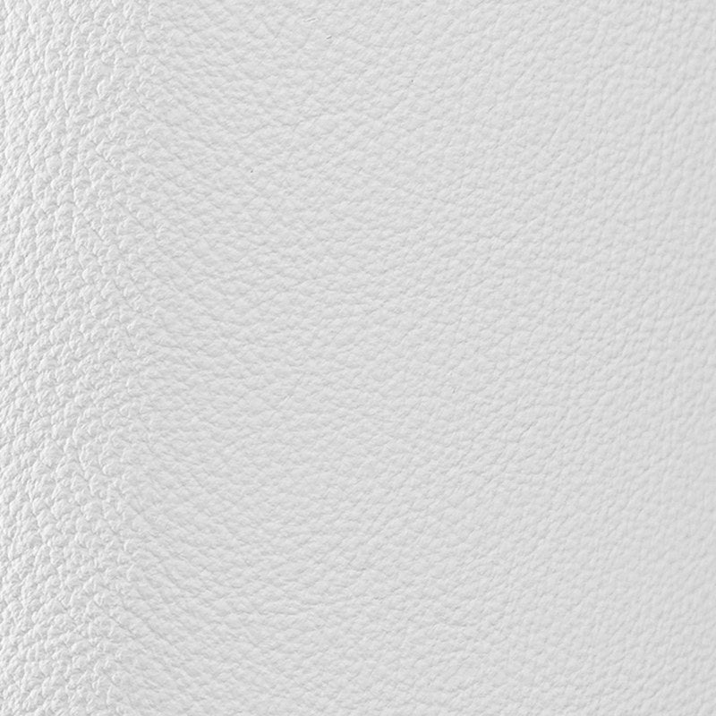 White leather swatch BL-111 – cowhide leather for Basilicca custom leather pool tables