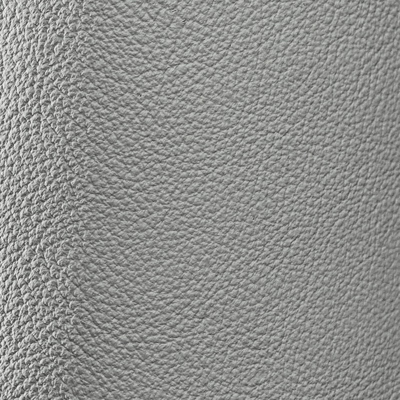 Silver Grey leather swatch BL-116 – cowhide leather for Basilicca custom leather pool tables