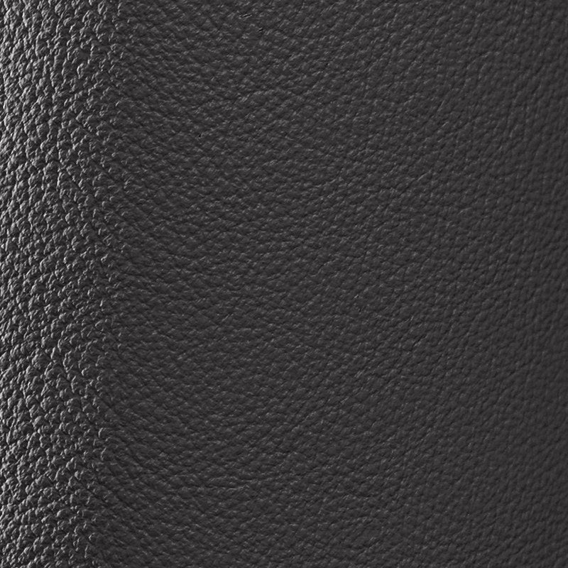 Graphite leather swatch BL-129 – cowhide leather for Basilicca custom leather pool tables