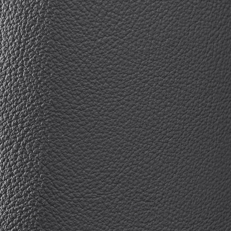 Dark Grey leather swatch BL-134 – cowhide leather for Basilicca custom leather pool tables