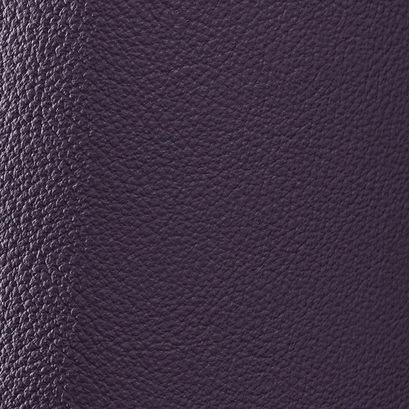 Aubergine leather swatch BL-135 – cowhide leather for Basilicca custom leather pool tables