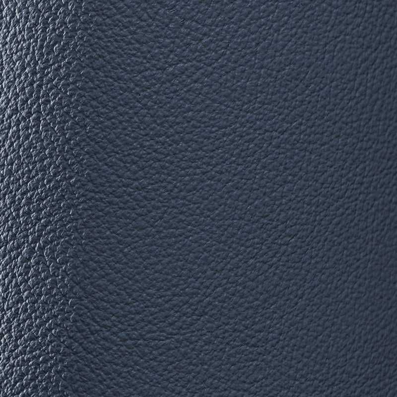 Dark Blue leather swatch BL-136 – cowhide leather for Basilicca custom leather pool tables