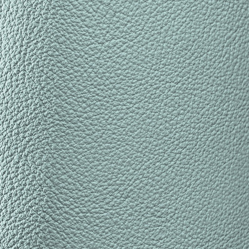 Duck Egg Blue leather swatch BL-141 – cowhide leather for Basilicca custom leather pool tables