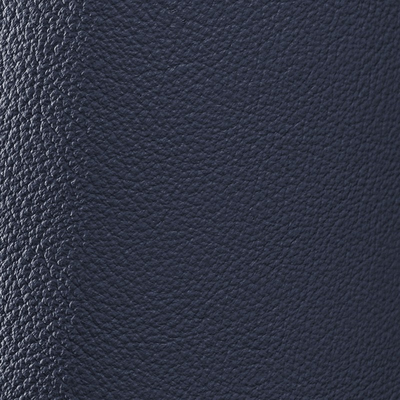 Ink Blue leather swatch BL-145 – cowhide leather for Basilicca custom leather pool tables