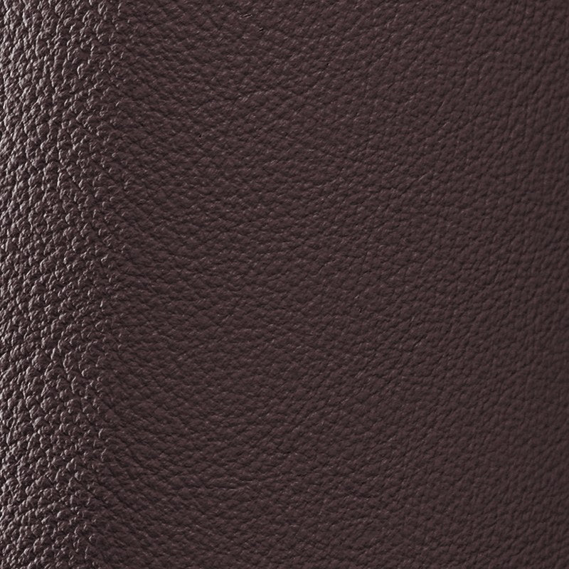 Dark Chocolate leather swatch BL-155 – cowhide leather for Basilicca custom leather pool tables