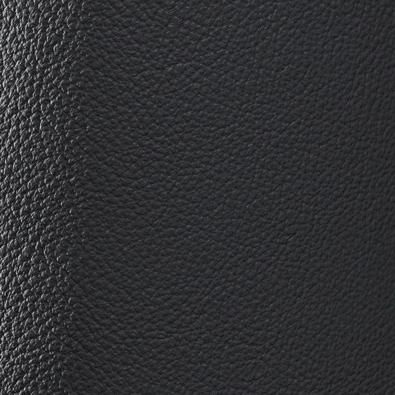 Off Black leather swatch BL-157 – cowhide leather for Basilicca custom leather pool tables