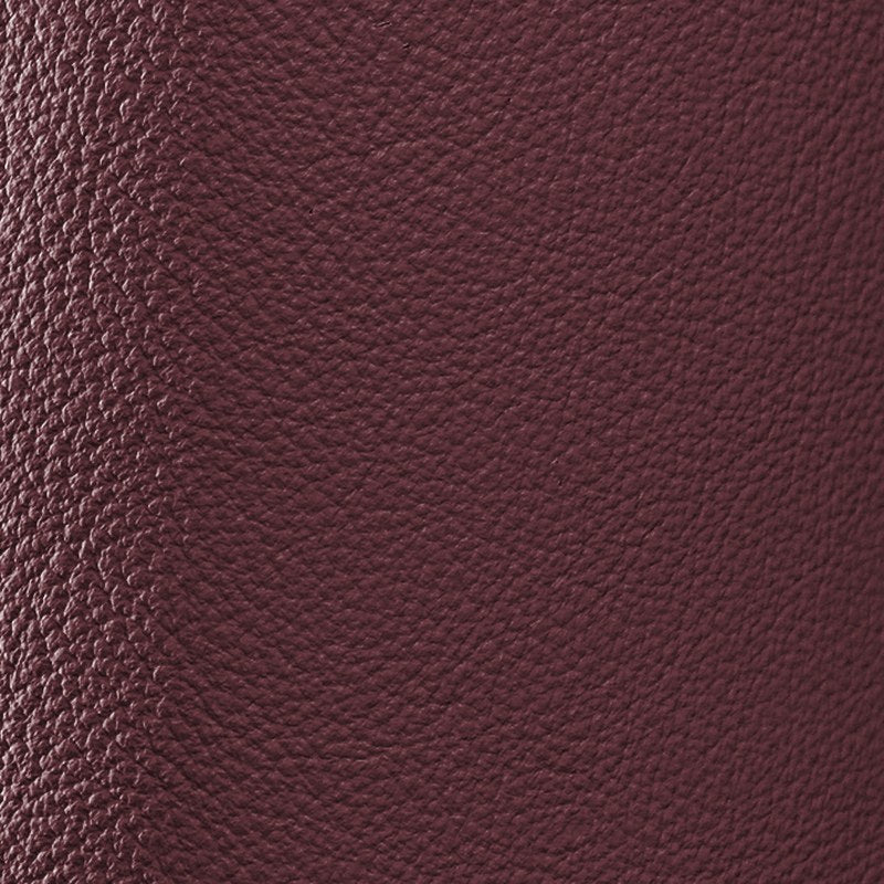 Claret leather swatch BL-158 – cowhide leather for Basilicca custom leather pool tables