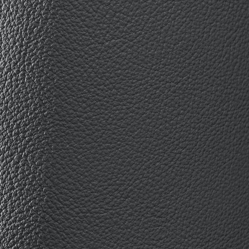 Anthracite leather swatch BL-160 – cowhide leather for Basilicca custom leather pool tables