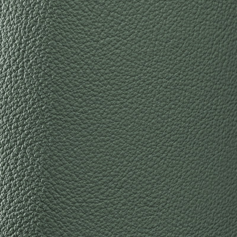 Hunter Green leather swatch BL-171 – cowhide leather for Basilicca custom leather pool tables