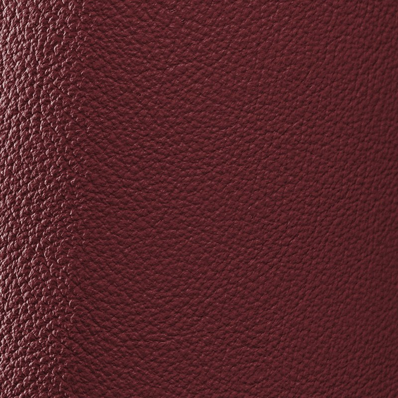Garnet leather swatch BL-178 – cowhide leather for Basilicca custom leather pool tables