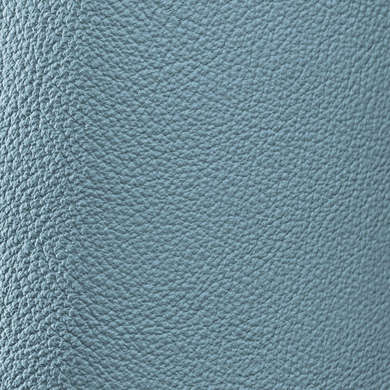 Sky Blue leather swatch BL-181 – cowhide leather for Basilicca custom leather pool tables