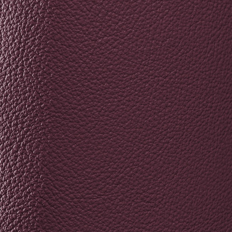 Plum leather swatch BL-202 – cowhide leather for Basilicca custom leather pool tables