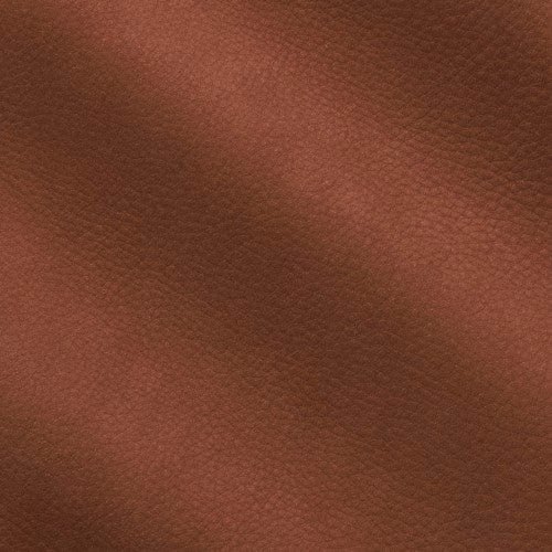 Rust nubuck leather swatch BN-311 – velvety cowhide nubuck for Basilicca custom leather pool tables